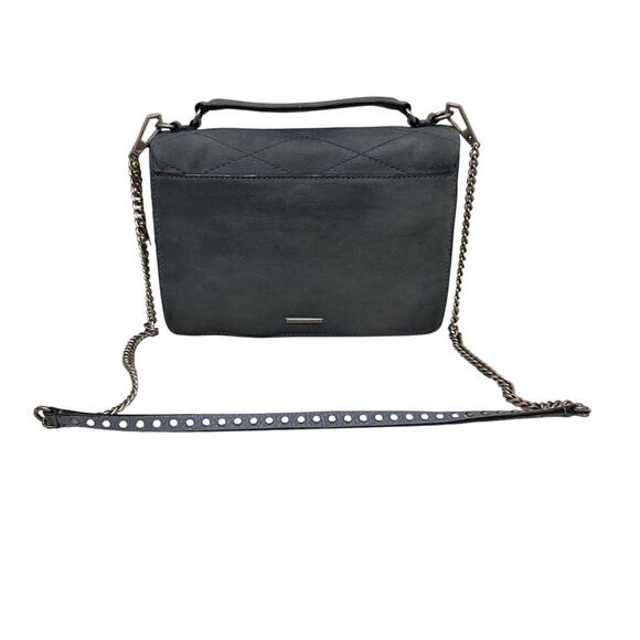 Rebecca Minkoff Purse Je T'aime Medium Nubuck Crossbody Handbag - Picture 2 of 6